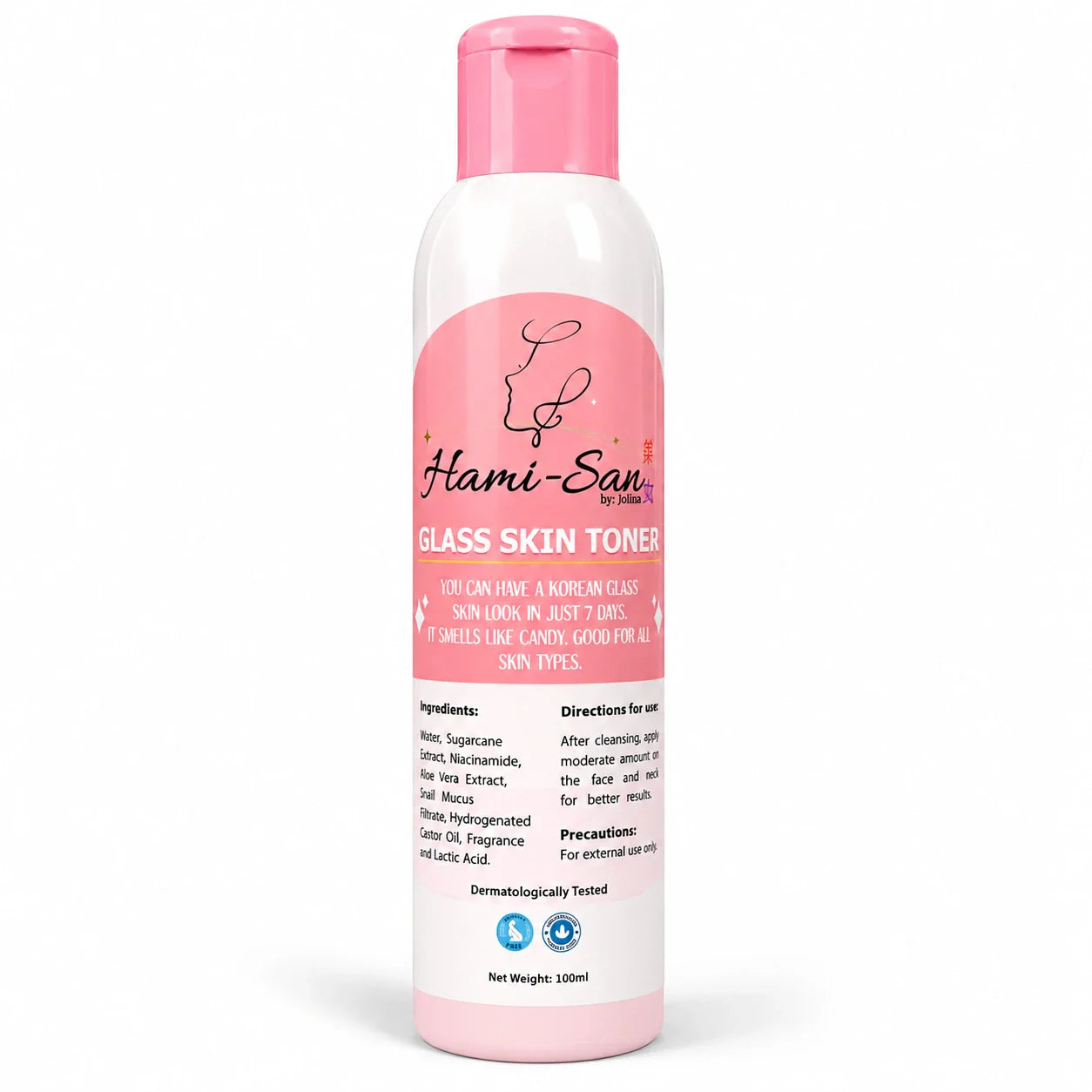 Hamisan Glass Skin Toner 100ml