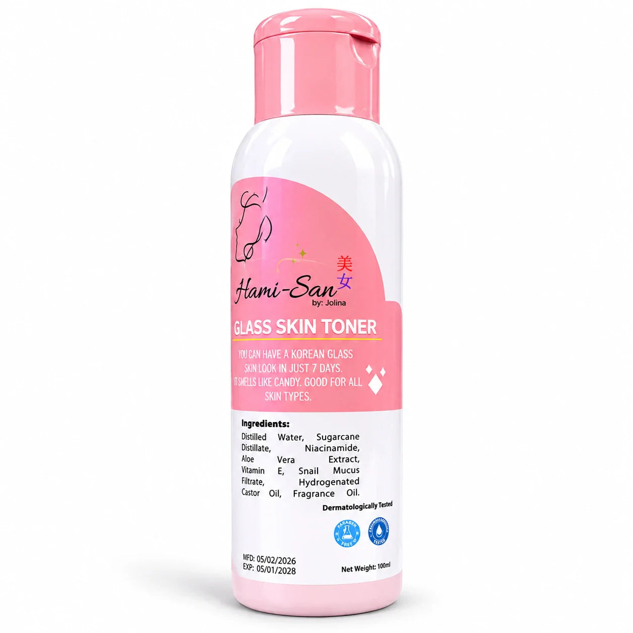 Hamisan Glass Skin Toner 100ml