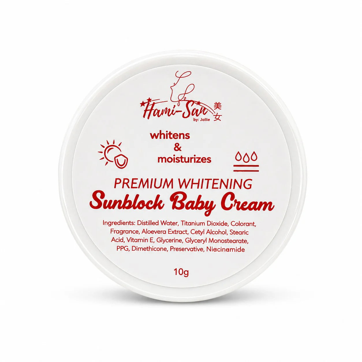 Hami-San Premium Whitening Set – Complete Daily Skincare Routine