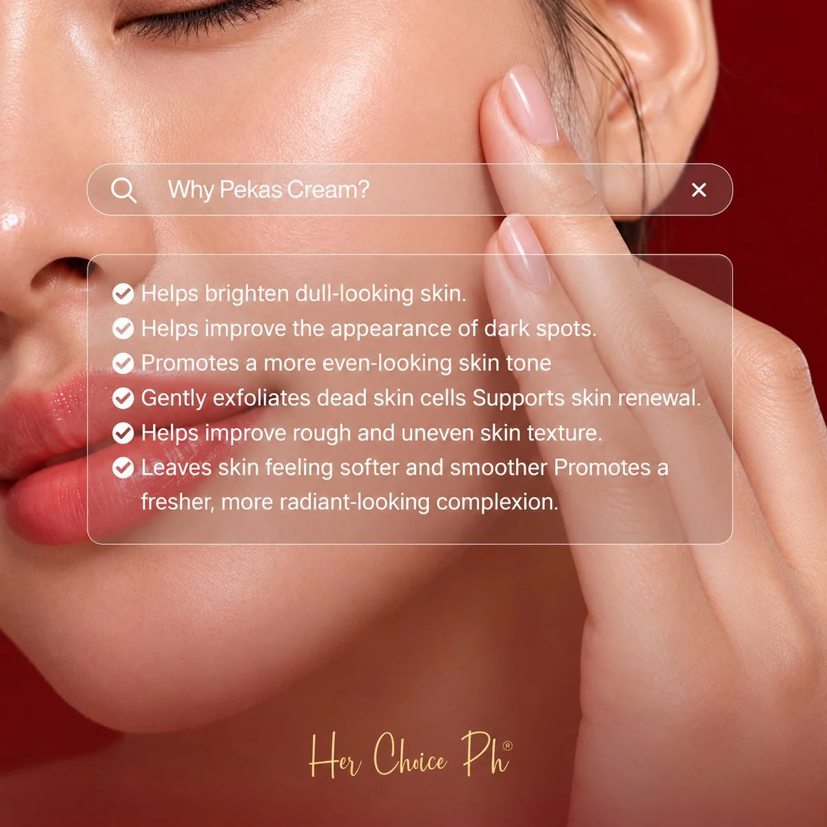 Her Choice PH Pekas Cream Advanced Pigment Correction 50ml