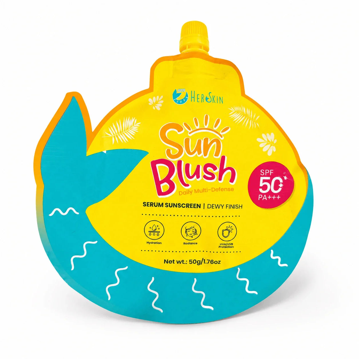 HERSKIN Sun Blush SPF 50 PA+++ Daily Multi-Defense Serum Sunscreen - 50g