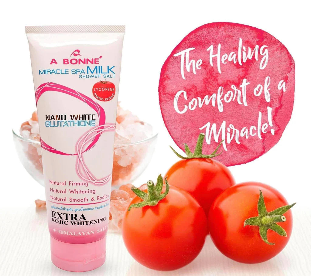 ABONNE Miracle Spa Milk Shower Salt with Nano Glutathione 350g