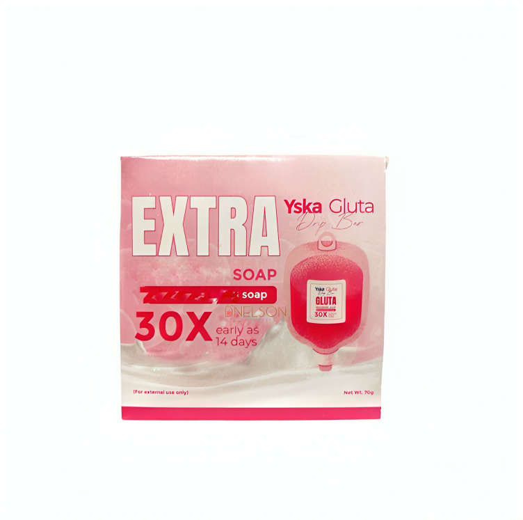 YSKA - Gluta Drip Bar 30X EXTRA Whitening Soap 70g