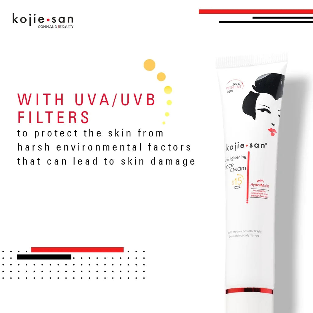Kojie San Skin Lightening Face Cream SPF 15 22g