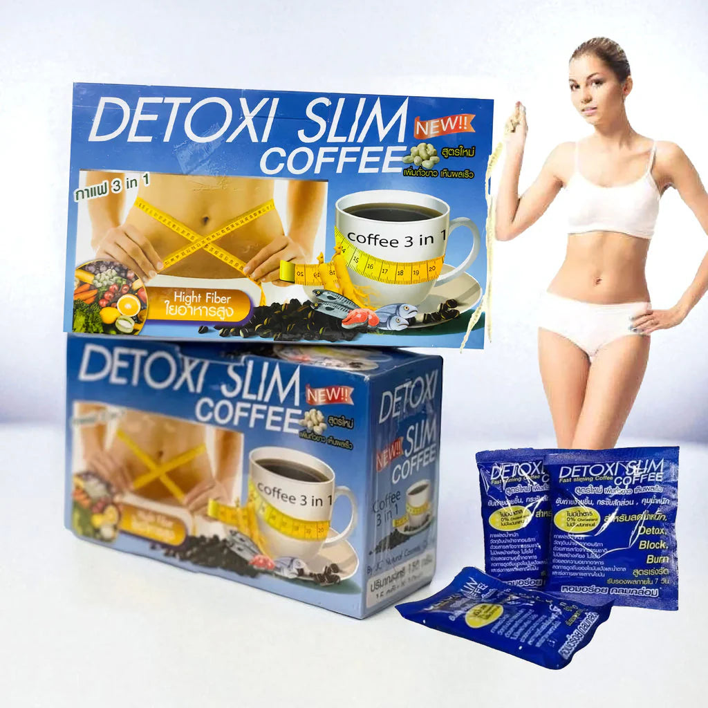 Detoxi Slim High Fiber 3 in 1 Coffee