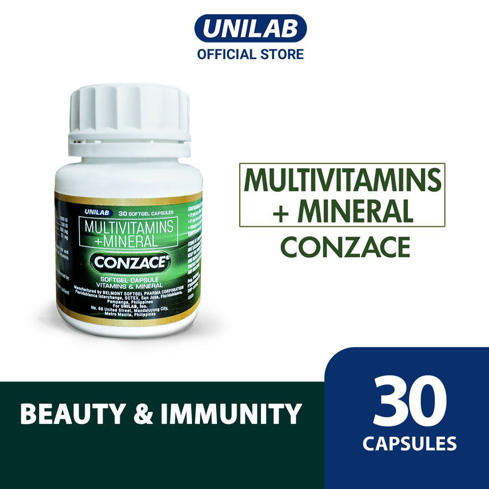 Conzace Multivitamins + Mineral 30caps