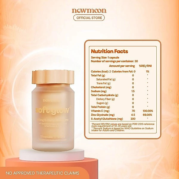New Moon Soft Glow 30 Capsules