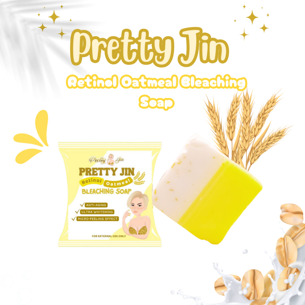 Pretty Jin Retinol Oatmeal Bleaching Soap