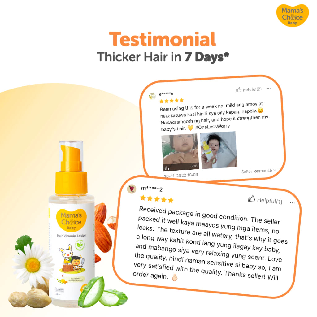Mama's Choice Baby Hair Vitamin Lotion
