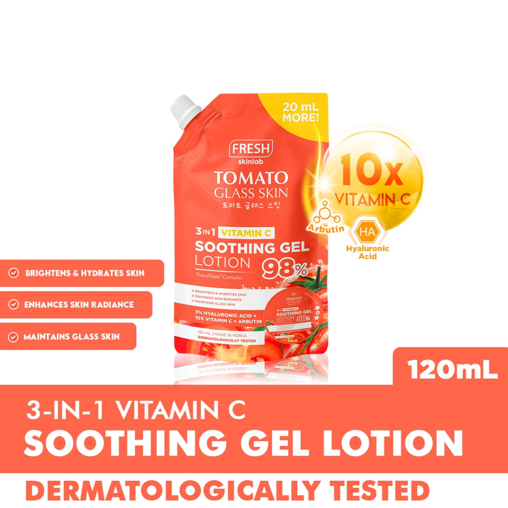 Fresh Skinlab Tomato Glass Skin Soothing Gel Lotion 120ml