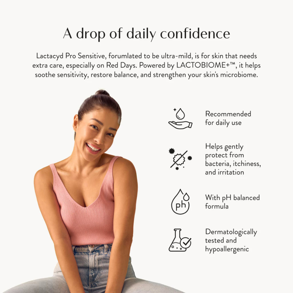 Lactacyd Pro Sensitive Daily Feminine Wash 60ml