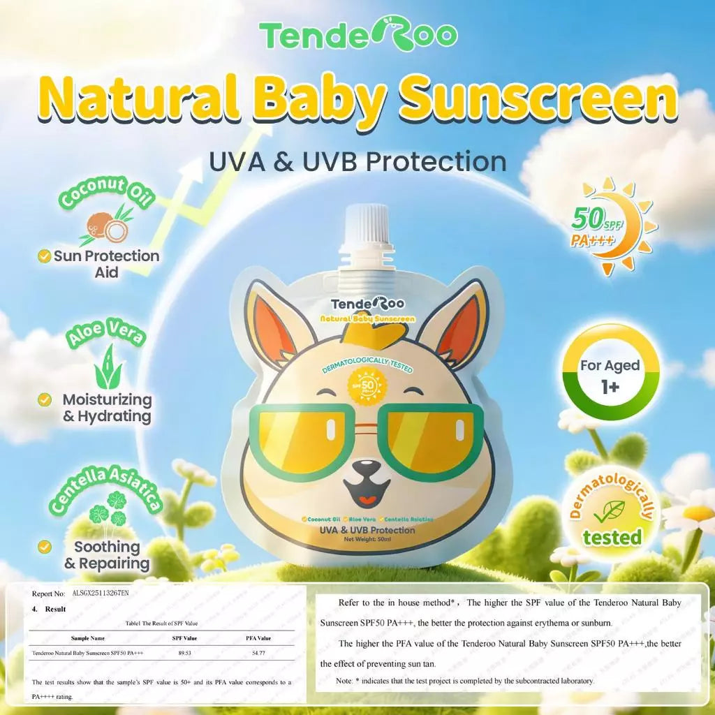TendeRoo Natural Baby Sunscreen