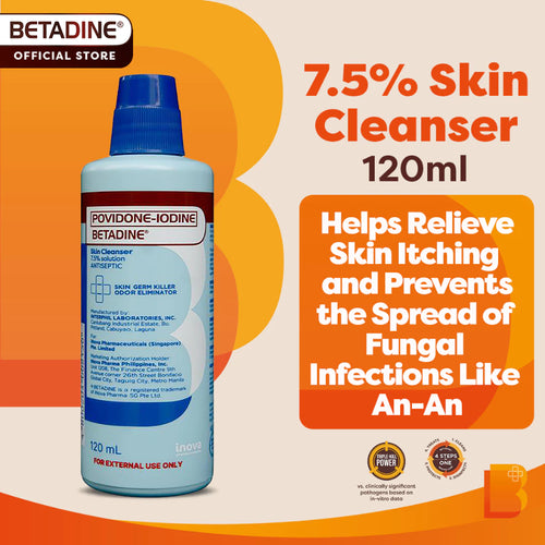 Betadine Povidone Iodine Skin Cleanser 120ml
