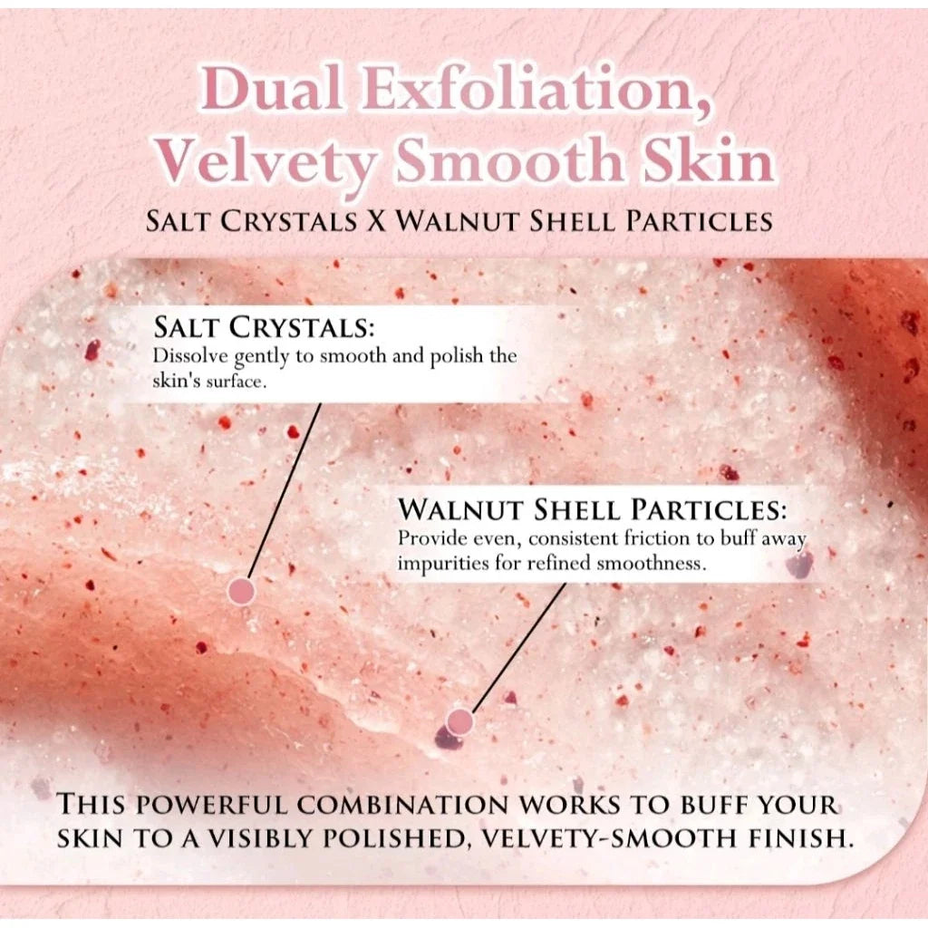 KAVOUGE Shower Salt Body Scrub (300g)