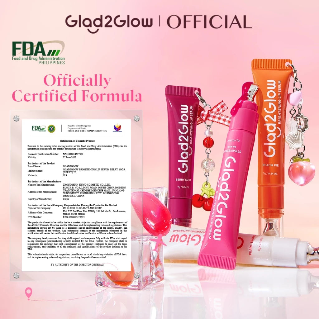 Glad2Glow Brightening Lip Serum