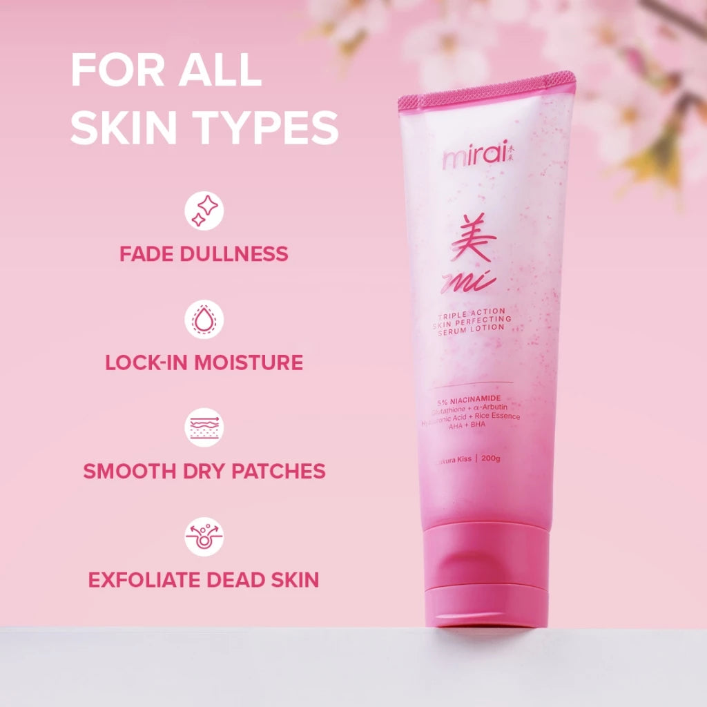 Mirai 3-in-1 Nourishing Body Lotion 200g