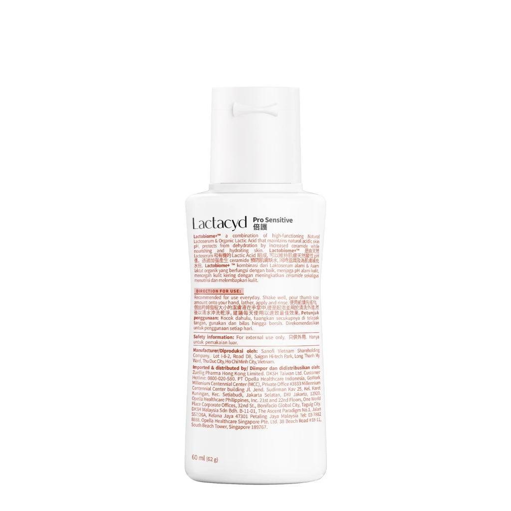 Lactacyd Pro Sensitive Daily Feminine Wash 60ml