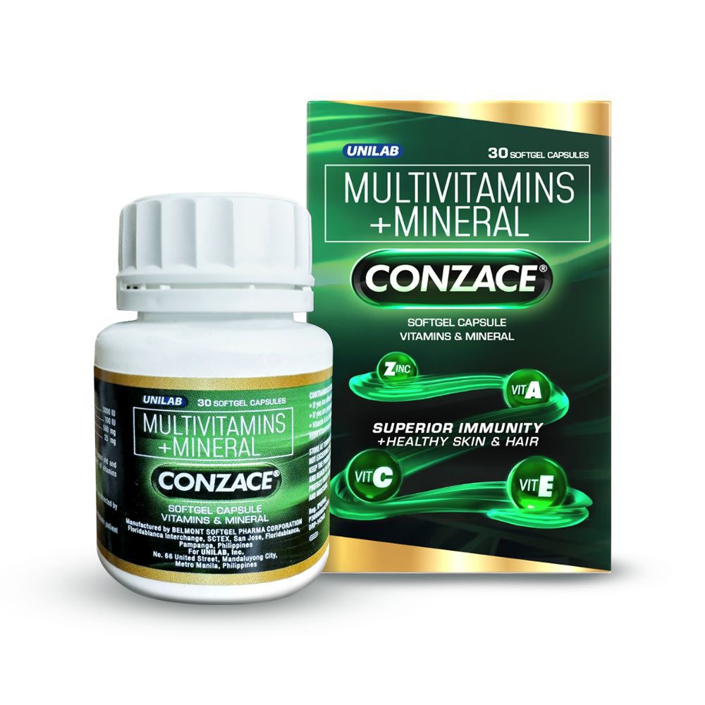 Conzace Multivitamins + Mineral 30caps