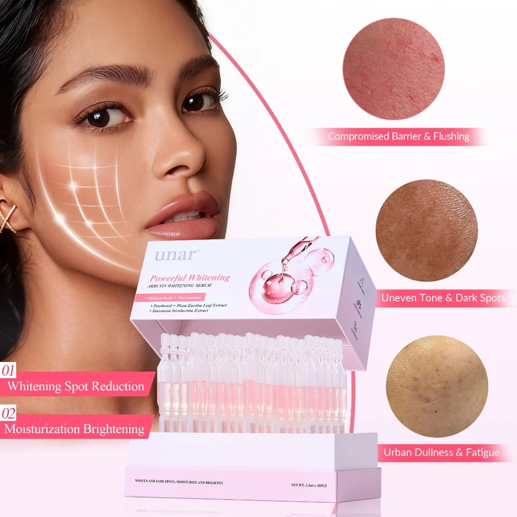 Unar Alpha Arbutin Whitening Ampoule Face Serum