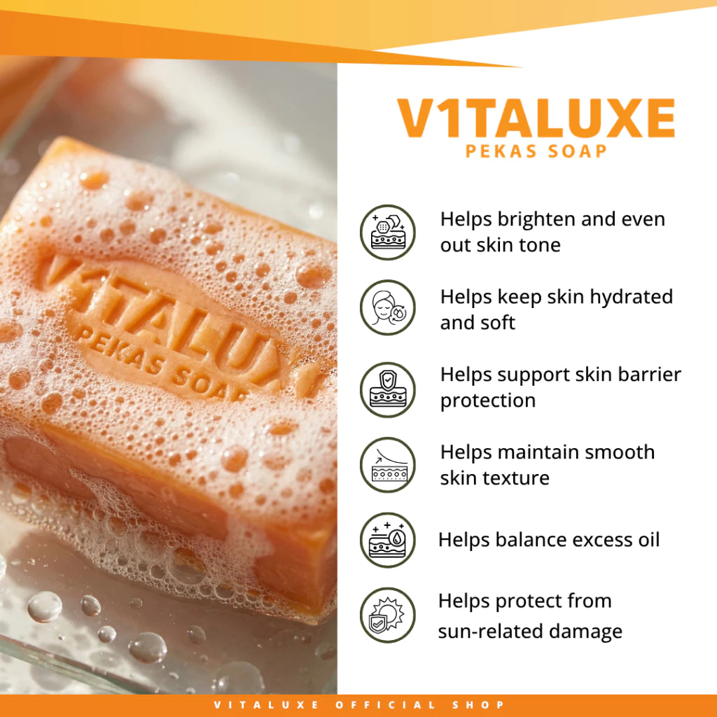 Vitaluxe Pekas and Melasma Soap
