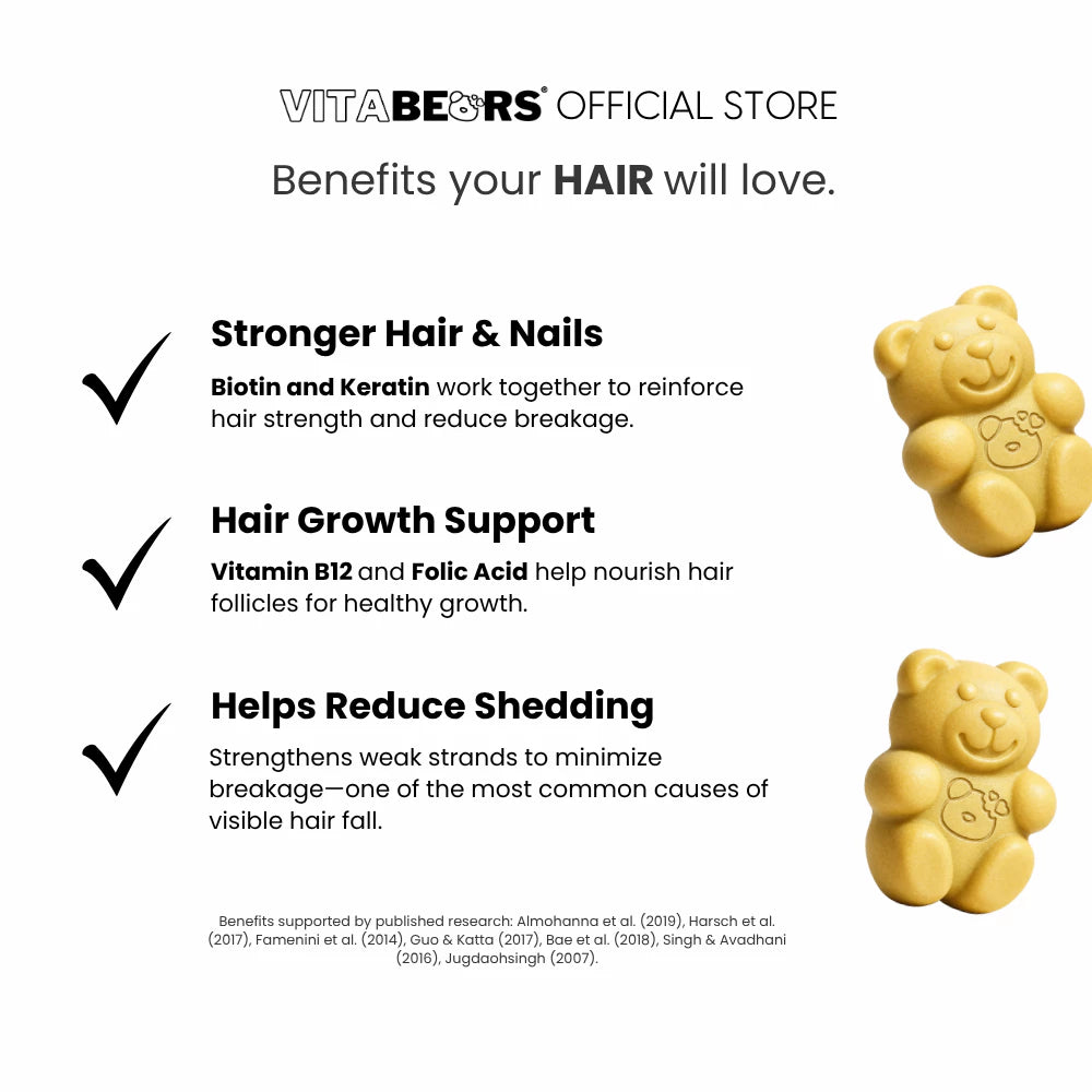 Vitabears Hair Vitamins Gummies