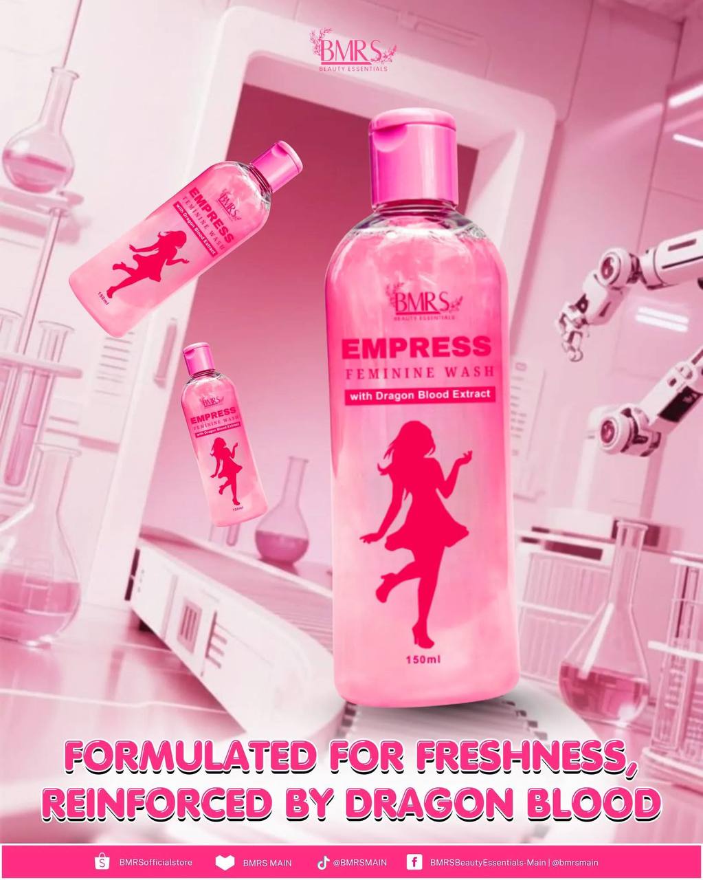 BMRS Empress Feminine Wash with dragon blood extract 150ml
