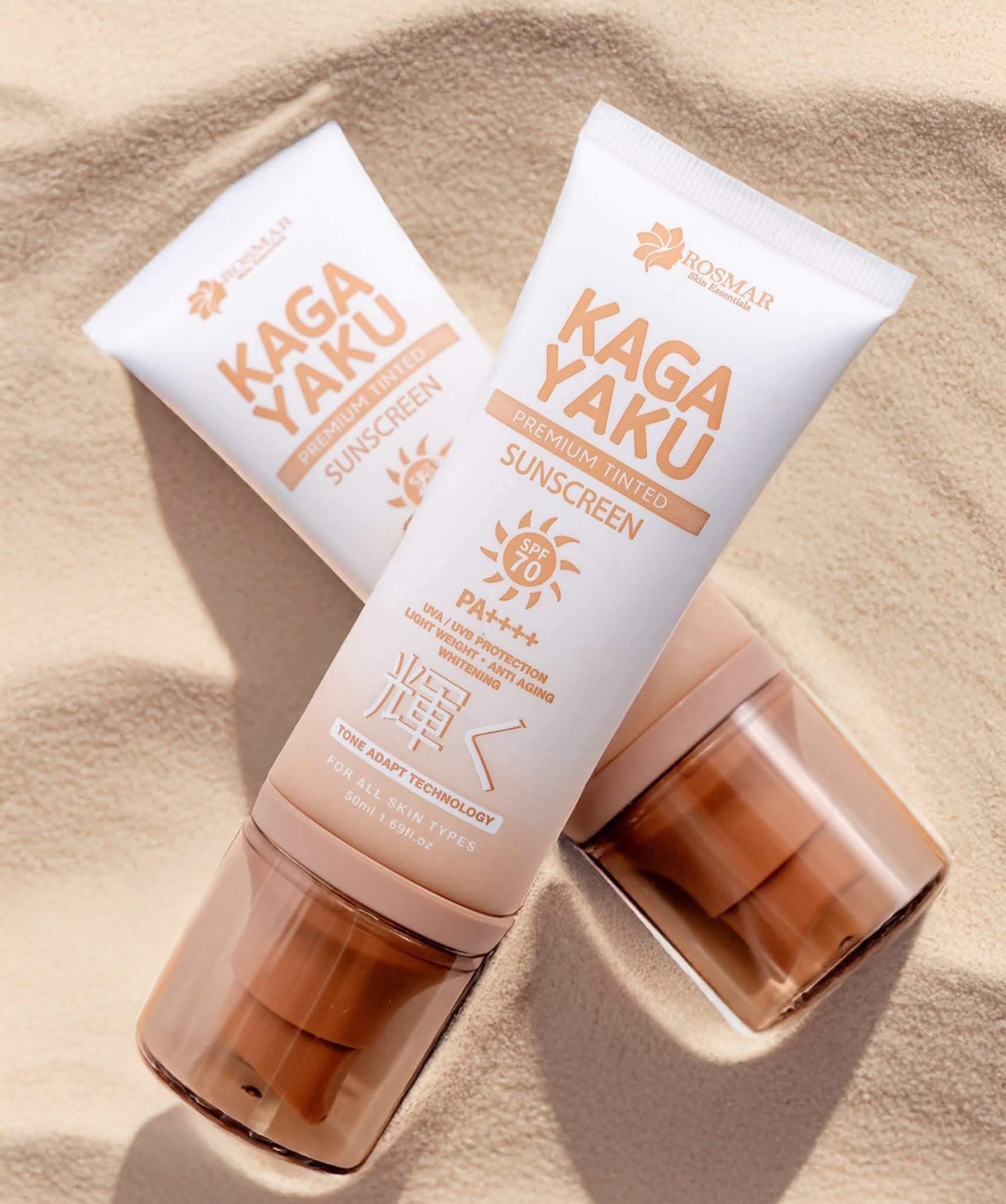 Rosmar Skin Essentials Kagayaku Premium Tinted Sunscreen - SPF 70 PA++++