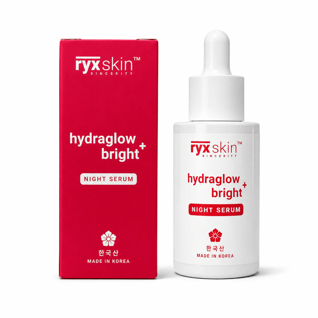 RYX Skin Hydraglow Bright+ Night Serum 30ml