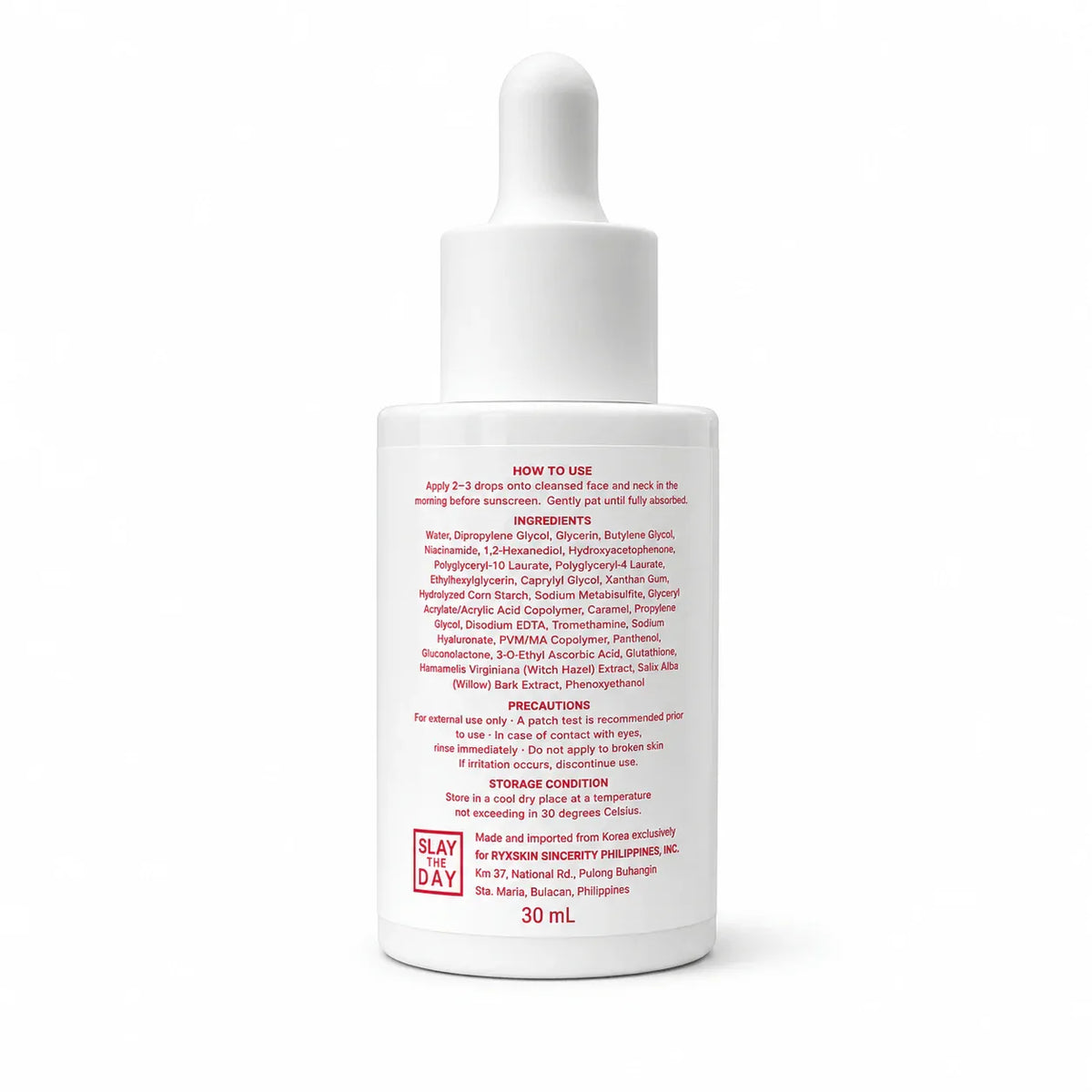 RYX Skin Hydraglow Bright+- Morning & Night Serum 30ml