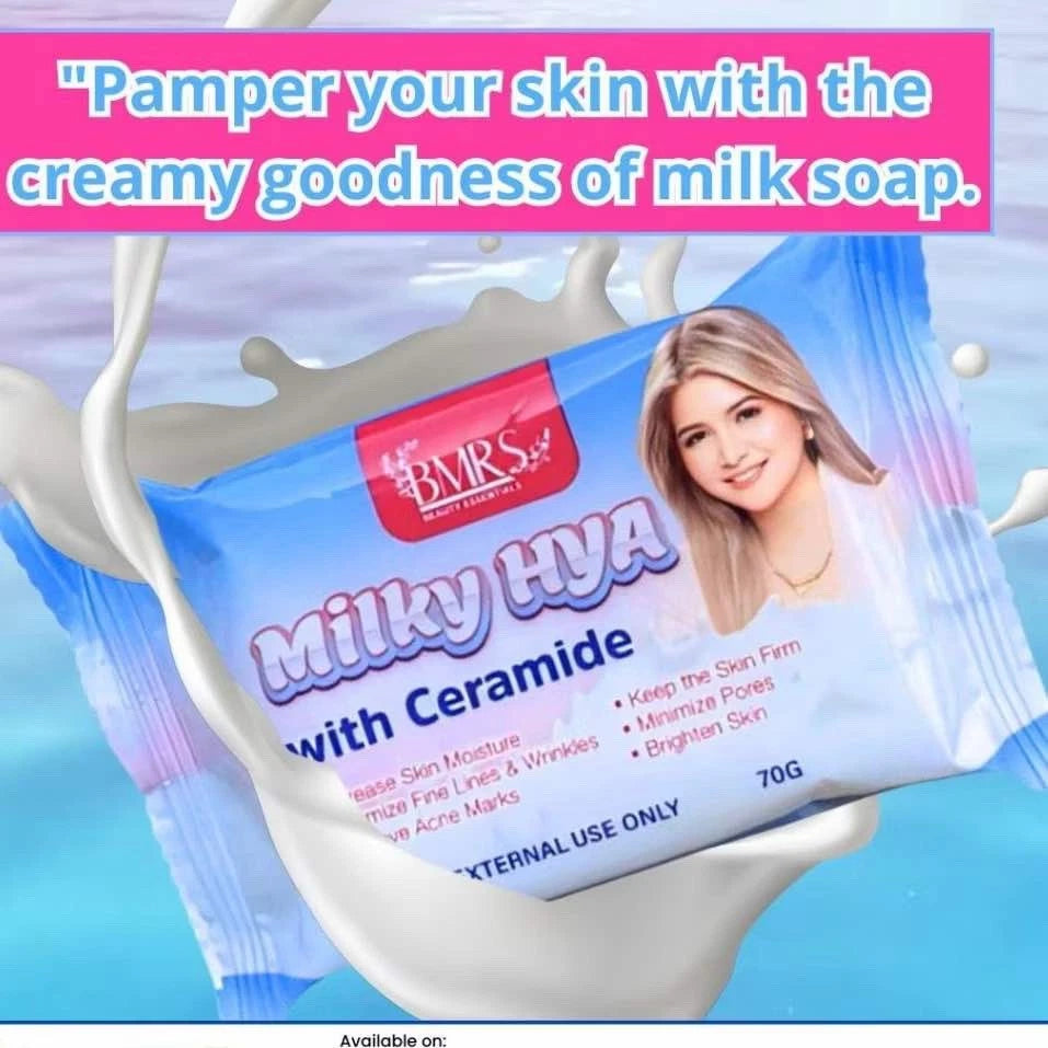 2 BMRS Niacinamide with Glutathione Premium Whitening Soap, 70G/BAR