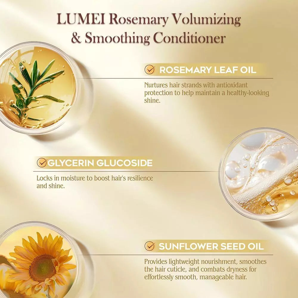 LUMÉI Rosemary Infused Shampoo & Conditioner