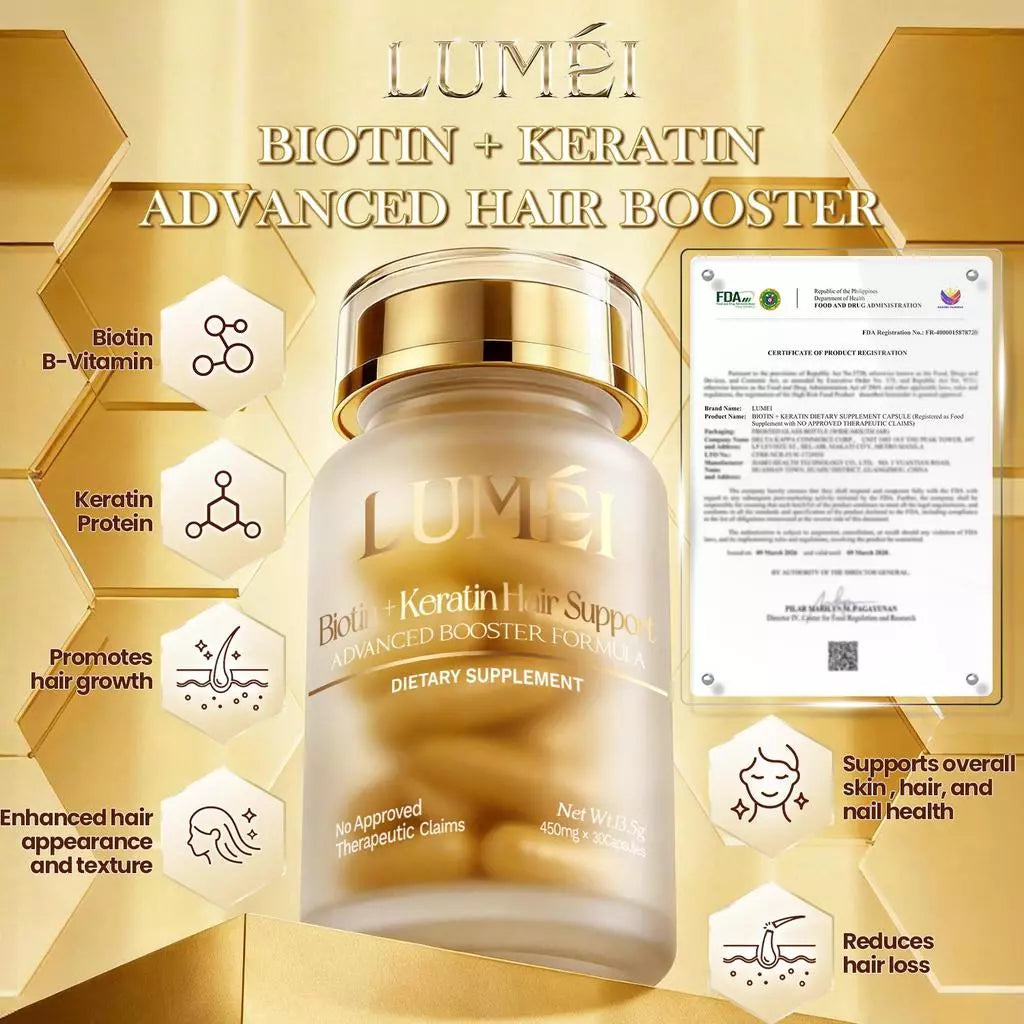 Lumei BIotin + Keratin Advanced Hair Booster