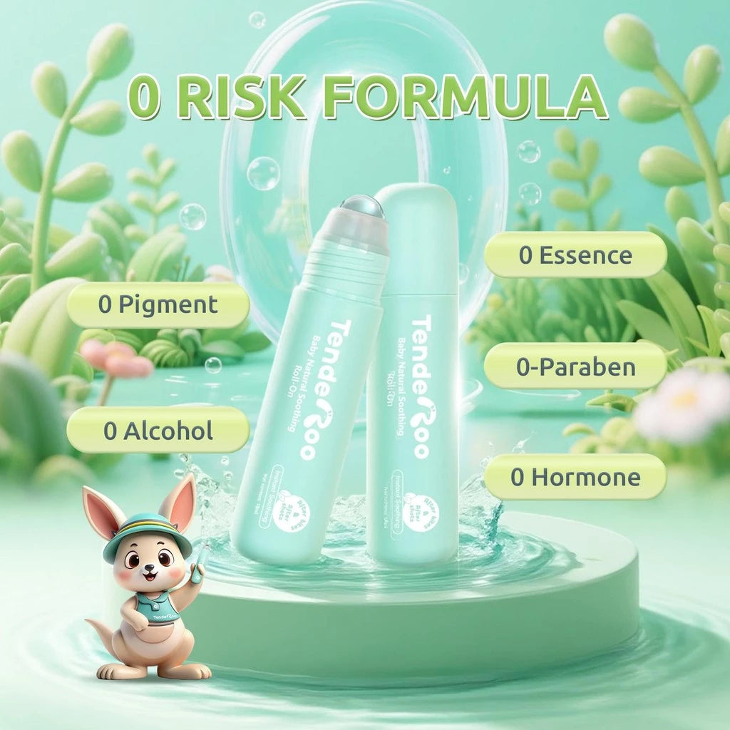 Tenderoo Baby Natural Roll-on Calming Cooling Gentle Plant Formula