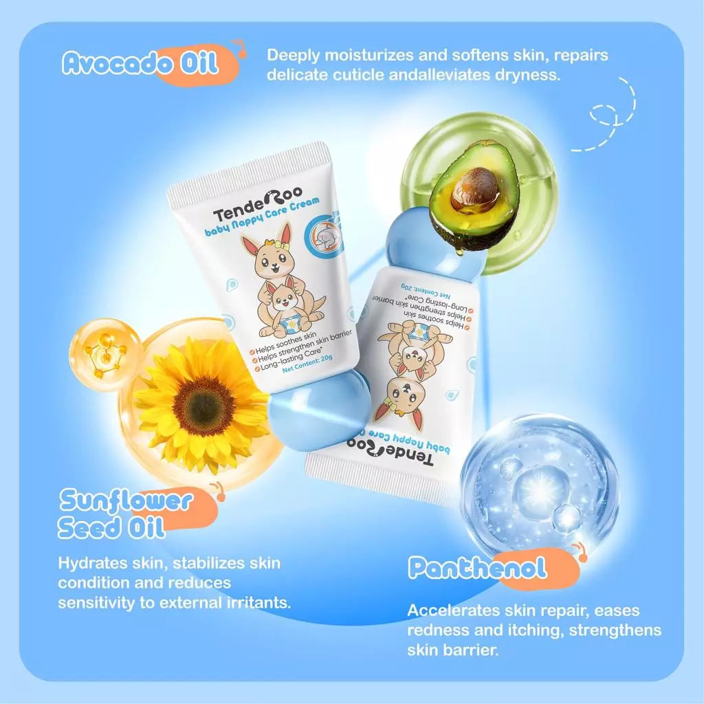 Tenderoo Baby Diaper Rash Cream 20g
