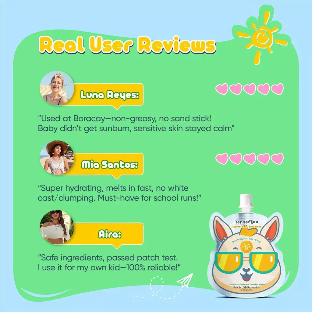 TendeRoo Natural Baby Sunscreen