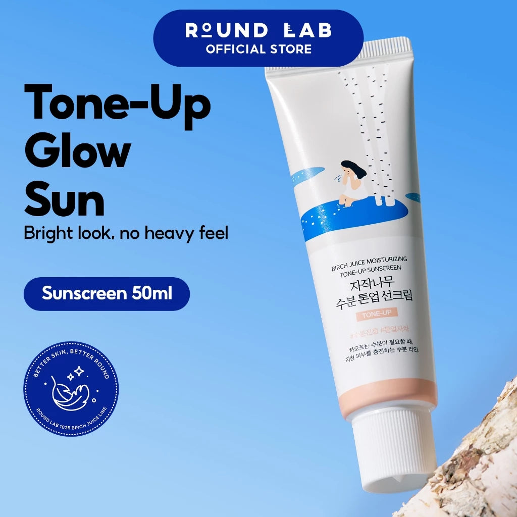 Round Lab Birch Juice Moisturizing Tone-up Sunscreen 50ml