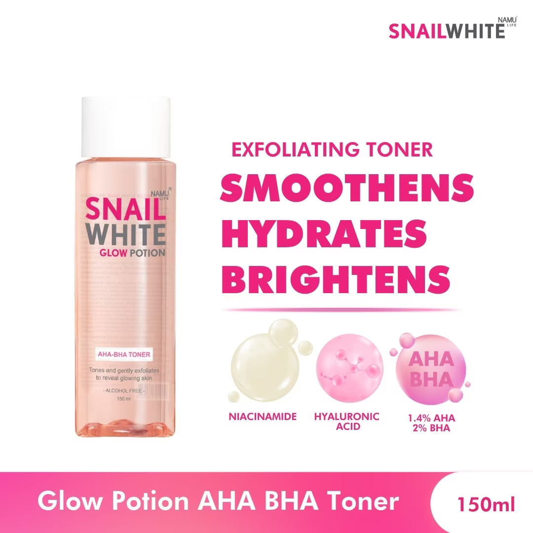 SNAILWHITE Glow Potion AHA-BHA Toner