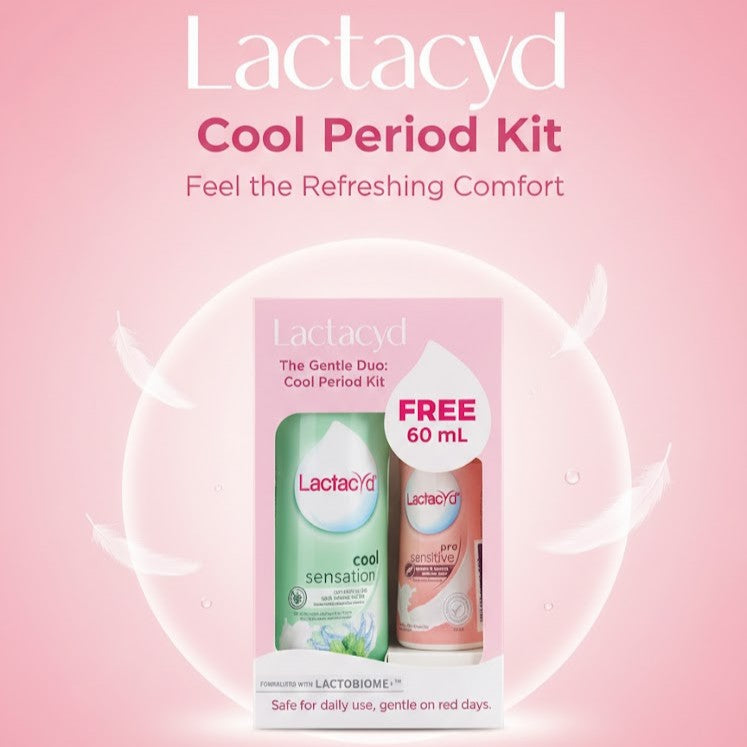 LACTACYD Gentle Duo Bundle (150 ml Cool Sensation + 60 ml Pro Sensitive