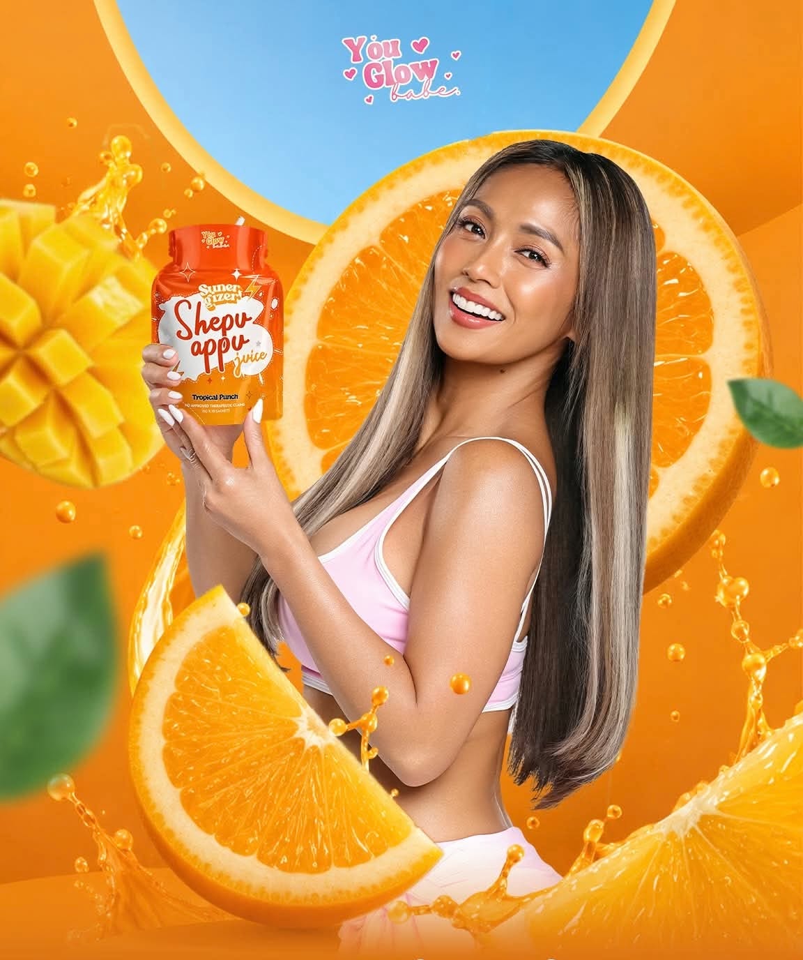 YOU GLOW BABE - Shepu Appu Juice Mixed Berries & Tropical Punch